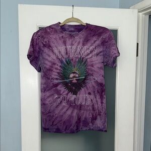 Purple Tie-Dye Journey '79 Tour T-Shirt